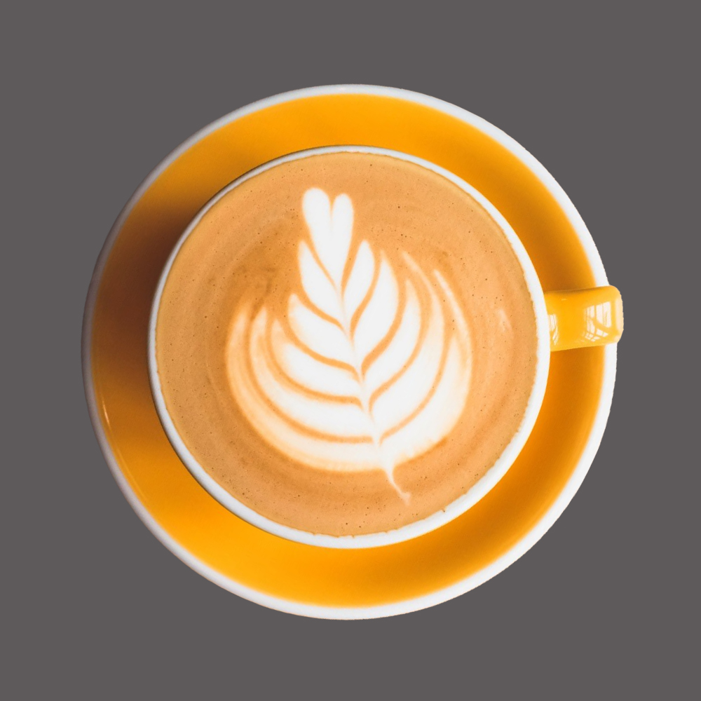 Een van de koffie specialiteiten van BAR VISCH
